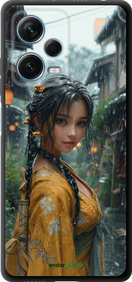 TPU чехол Anime-girl для Xiaomi Redmi Note 12 Pro+ 5G - 6133b-3612 изображение 