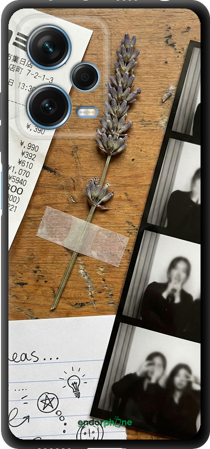 TPU чехол Aesthetic Scrapbook Collage для Xiaomi Redmi Note 12 Pro+ 5G - 6773b-3612 изображение 