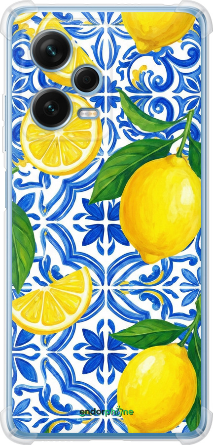 Силіконовий протиударний с посиленими кутами чехол Grocery Girl Italian Summer для Xiaomi Redmi Note 12 Pro+ 5G - 6766sp-3612 изображение 