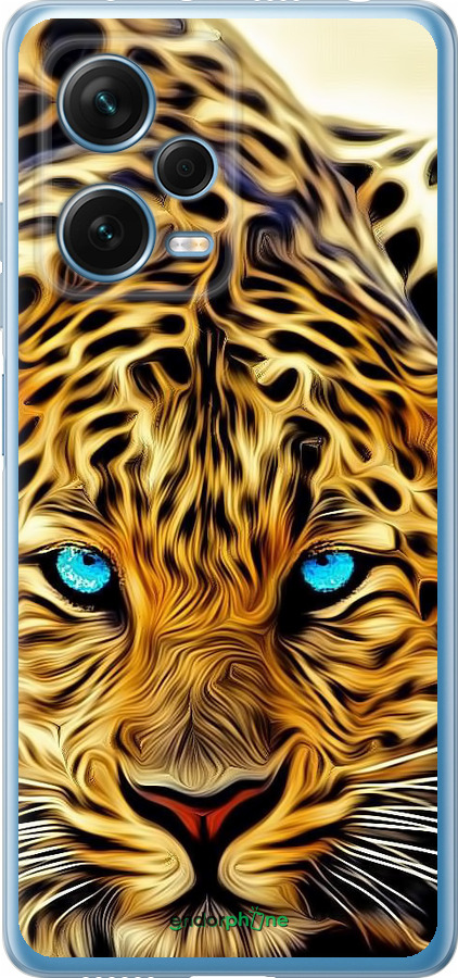 Силіконовий чехол Леопард для Xiaomi Redmi Note 12 Pro+ 5G - 6611u-3612 изображение 