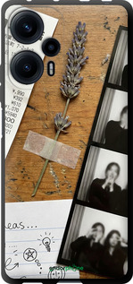 TPU чехол Aesthetic Scrapbook Collage для Xiaomi Redmi Note 12 Turbo - 6773b-3025 изображение 