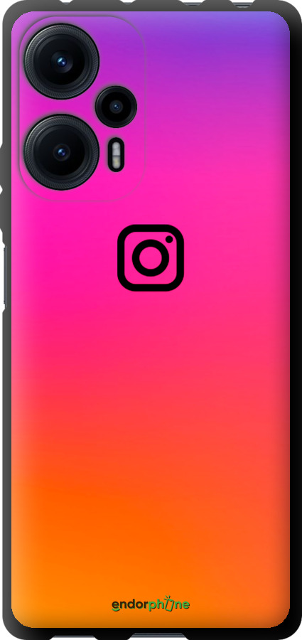 TPU чехол Instagram для Xiaomi Redmi Note 12 Turbo - 4273b-3025 изображение 