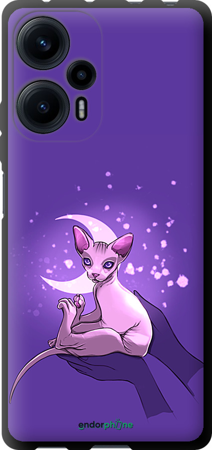 

Coque du TPU noir "Chat2" pour Xiaomi Redmi Note 12 Turbo, Bleu