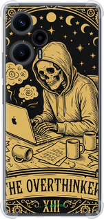 Силикон с усиленными углами чехол The Overthinker для Xiaomi Redmi Note 12 Turbo - 6774sp-3025 изображение 