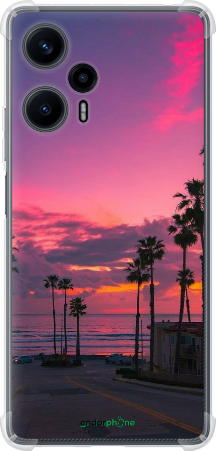 Силіконовий протиударний с посиленими кутами чехол Пальми для Xiaomi Redmi Note 12 Turbo - 5873sp-3025 изображение 