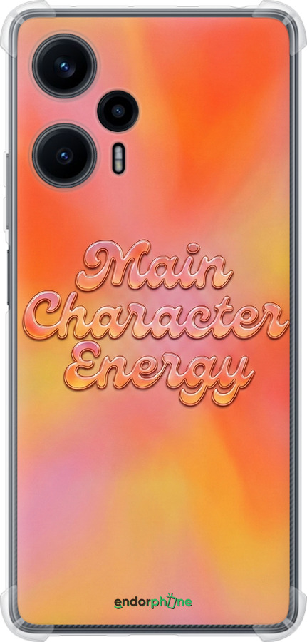 Силикон с усиленными углами чехол Aura Gradient Main Character Energy Aesthetic Y2K для Xiaomi Poco F5 - 6783sp-3170 изображение 