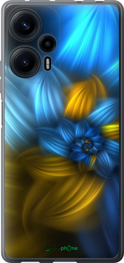 

Силіконовий чохол "Візерунок 46" для Xiaomi Redmi Note 12 Turbo, Синій