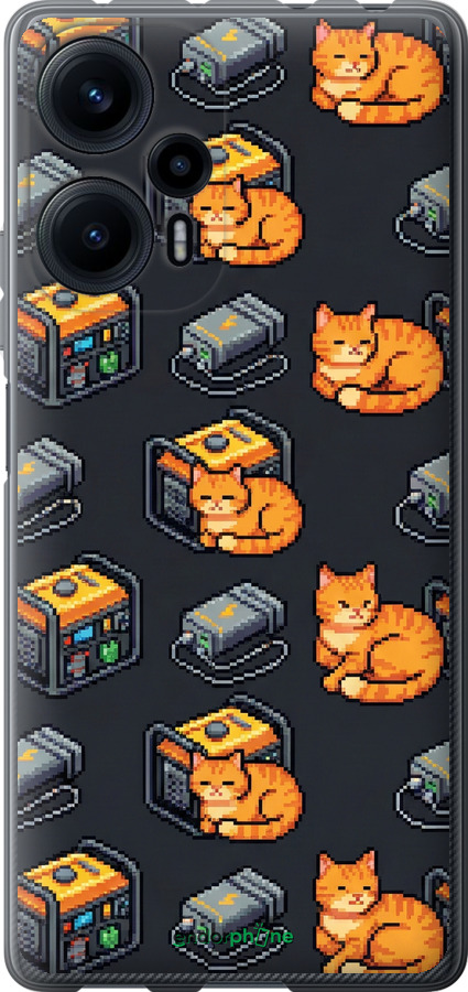 Силиконовый чехол Autonomous Zone для Xiaomi Redmi Note 12 Turbo - 6771u-3025 изображение 