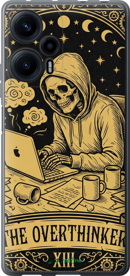 Силіконовий чехол The Overthinker для Xiaomi Redmi Note 12 Turbo - 6774u-3025 изображение 