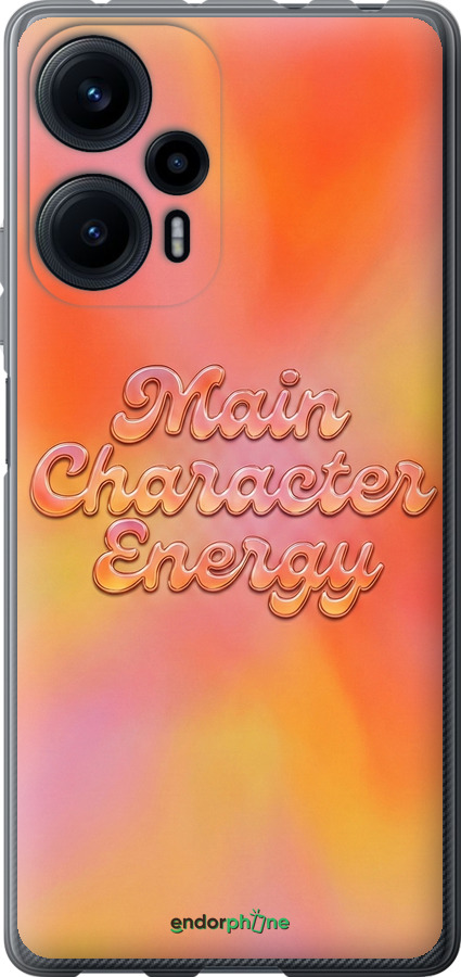 Силиконовый чехол Aura Gradient Main Character Energy Aesthetic Y2K для Xiaomi Poco F5 - 6783u-3170 изображение 