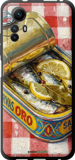 TPU чехол Vintage Sardine Tin Phone для Xiaomi Redmi Note 12S - 6772b-3065 изображение 