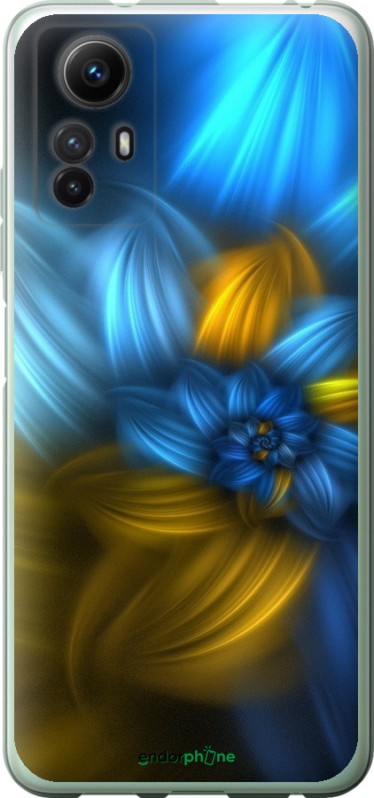 

Силіконовий чохол "Візерунок 46" для Xiaomi Redmi Note 12S, Синій