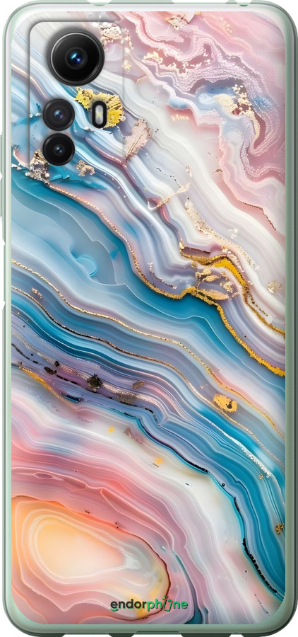 Силіконовий чехол Мрамор красивый для Xiaomi Redmi Note 12S - 6376u-3065 изображение 