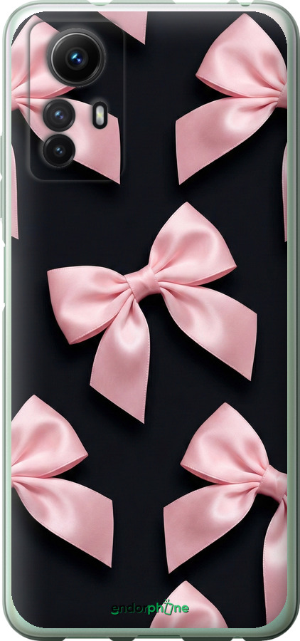 Силіконовий чехол Coquette Ribbons Dark Coquette для Xiaomi Redmi Note 12S - 6767u-3065 изображение 