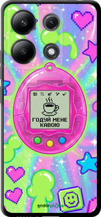 TPU чехол Y2K Aesthetic Retro Pet: Годуй мене кавою для Xiaomi Redmi Note 13 4G - 6784b-3654 изображение 