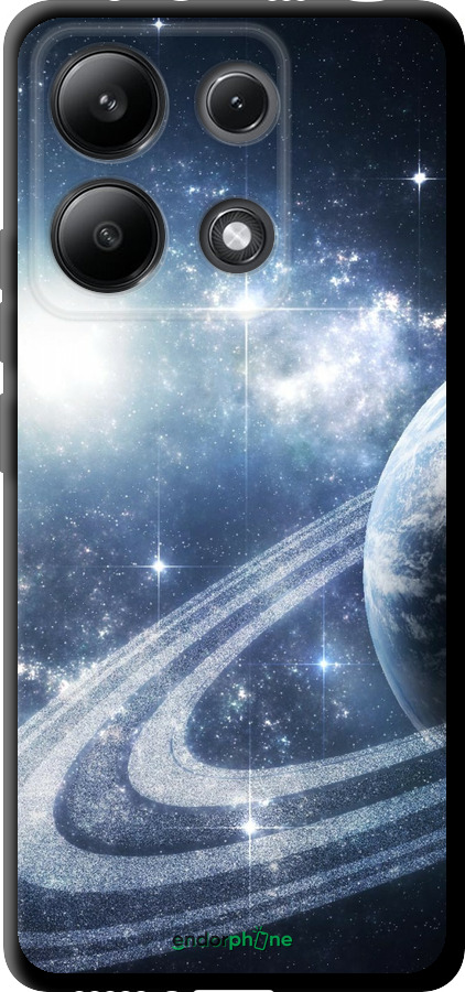 TPU чехол Кільця Сатурна для Xiaomi Redmi Note 13 4G - 173b-3654 изображение 