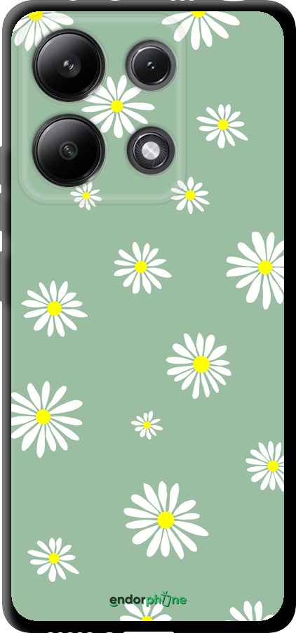 TPU чехол Ромашки v4 для Xiaomi Redmi Note 13 4G - 5603b-3654 изображение 