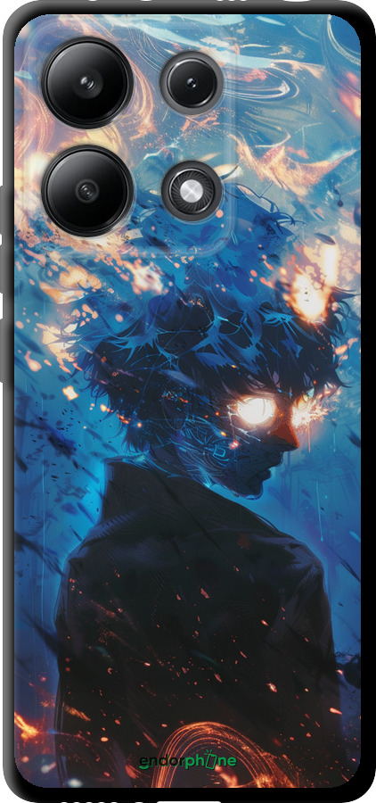 TPU чехол Сатору Годжо для Xiaomi Redmi Note 13 4G - 6129b-3654 изображение 