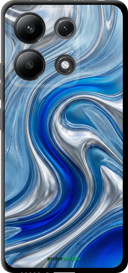 TPU чехол Liquid Chrome для Xiaomi Redmi Note 13 4G - 6781b-3654 изображение 