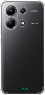 Силіконовий протиударний с посиленими кутами чохол 'Прозорий' для Xiaomi Redmi Note 13 4G зображення 8