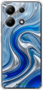 Силіконовий протиударний с посиленими кутами чехол Liquid Chrome для Xiaomi Redmi Note 13 4G - 6781sp-3654 изображение 