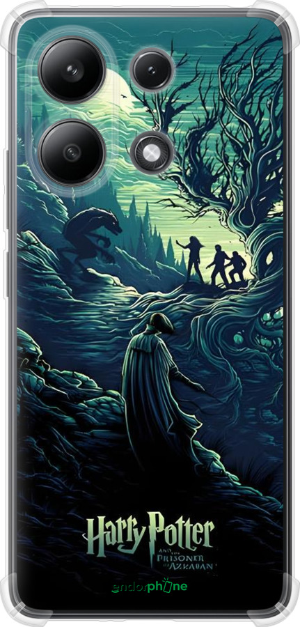 Силикон с усиленными углами чехол Гарри Поттер 3 для Xiaomi Redmi Note 13 4G - 6338sp-3654 изображение 