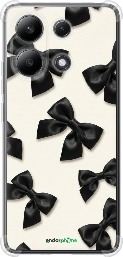 Силикон с усиленными углами чехол Dark Coquette для Xiaomi Redmi Note 13 4G - 6765sp-3654 изображение 