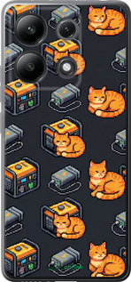 Силиконовый чехол Autonomous Zone для Xiaomi Redmi Note 13 4G - 6771u-3654 изображение 