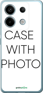 silicone case case 'Photo case' for Xiaomi Redmi Note 13 5G image 1