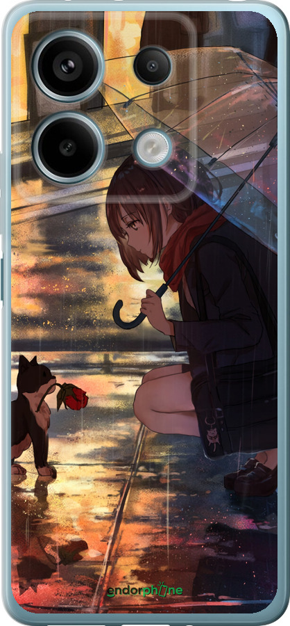 Силіконовий чехол Anime для Xiaomi Redmi Note 13 5G - 6609u-3346 изображение 