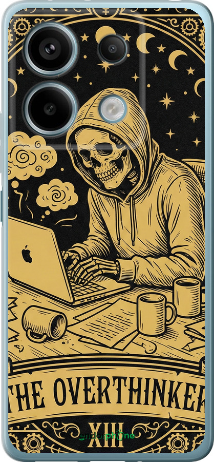 Силиконовый чехол The Overthinker для Xiaomi Redmi Note 13 5G - 6774u-3346 изображение 