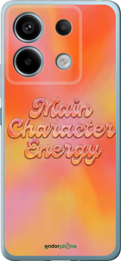 Силіконовий чехол Aura Gradient Main Character Energy Aesthetic Y2K для Xiaomi Redmi Note 13 5G - 6783u-3346 изображение 