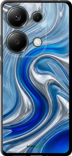 TPU чехол Liquid Chrome для Xiaomi Redmi Note 13 Pro 4G - 6781b-3653 изображение 