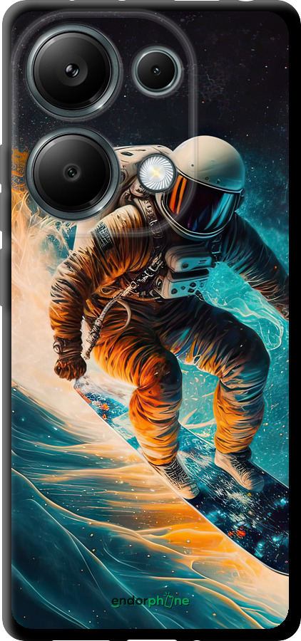 TPU чехол Сноубордист для Xiaomi Poco M6 Pro - 5604b-3452 изображение 
