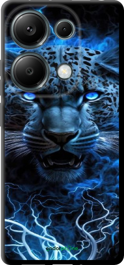 TPU чехол Ледяной леопард для Xiaomi Redmi Note 13 Pro 4G - 6460b-3653 изображение 