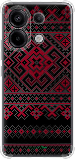 Силикон с усиленными углами чехол Вышиванка 52 для Xiaomi Redmi Note 13 Pro 4G - 1763sp-3653 изображение 