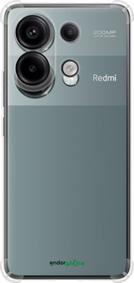 Силикон с усиленными углами чехол 'Прозрачный' для Xiaomi Redmi Note 13 Pro 4G изображение 16