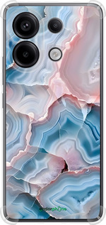 Силіконовий протиударний с посиленими кутами чехол Мрамор для Xiaomi Poco M6 Pro - 6306sp-3452 изображение 