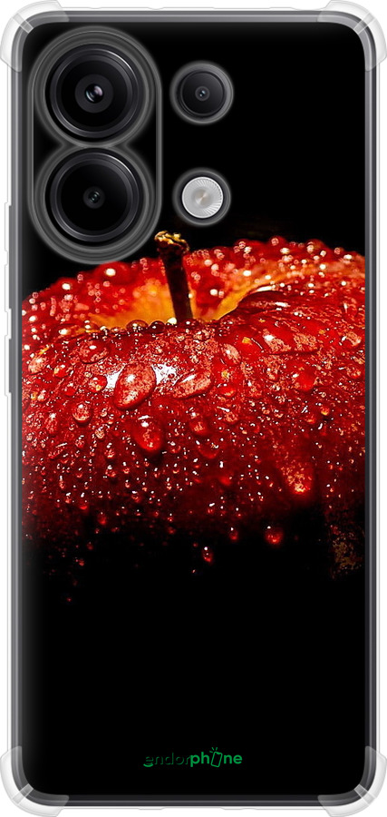 Силіконовий протиударний с посиленими кутами чехол Яблуко для Xiaomi Poco M6 Pro - 6022sp-3452 изображение 