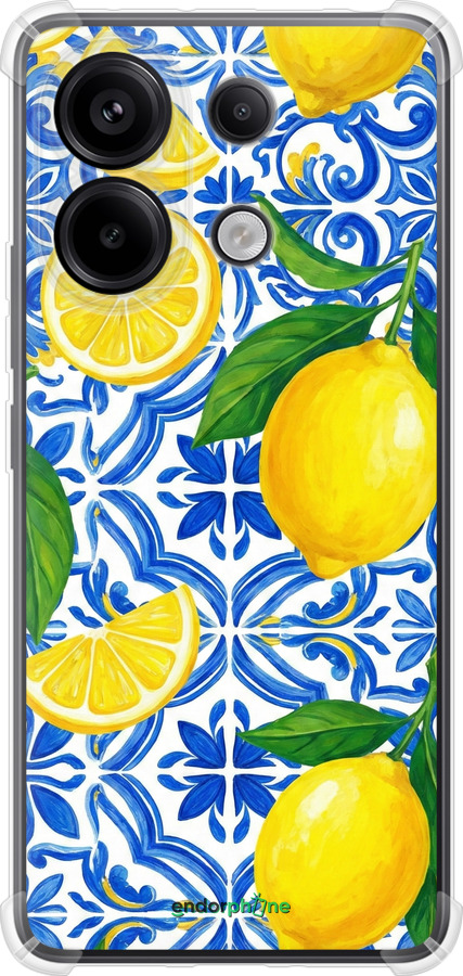 Силіконовий протиударний с посиленими кутами чехол Grocery Girl Italian Summer для Xiaomi Redmi Note 13 Pro 4G - 6766sp-3653 изображение 