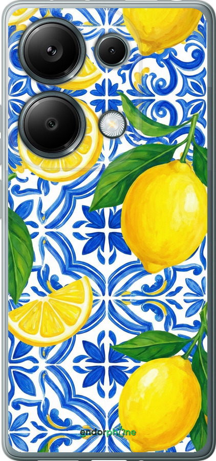 Силиконовый чехол Grocery Girl Italian Summer для Xiaomi Redmi Note 13 Pro 4G - 6766u-3653 изображение 