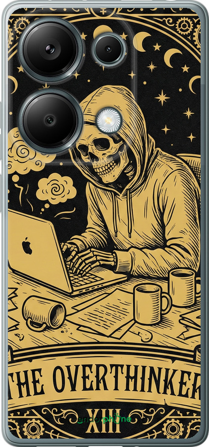 Силіконовий чехол The Overthinker для Xiaomi Poco M6 Pro - 6774u-3452 изображение 