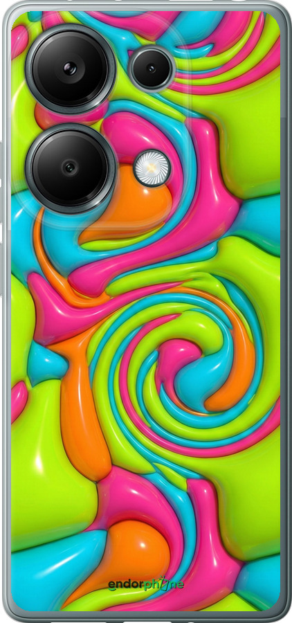 Силіконовий чехол Y2K Jelly Dream для Xiaomi Poco M6 Pro - 6780u-3452 изображение 