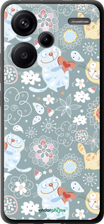 TPU чехол Котята v3 для Xiaomi Redmi Note 13 Pro Plus 5g - 1223b-3400 изображение 