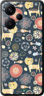 TPU чехол Котята v4 для Xiaomi Redmi Note 13 Pro Plus 5g - 1224b-3400 изображение 