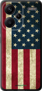 TPU чехол Флаг США для Xiaomi Redmi Note 13 Pro Plus 5g - 395b-3400 изображение 