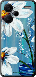 TPU чехол Красиві арт-ромашки для Xiaomi Redmi Note 13 Pro Plus 5g - 4031b-3400 изображение 