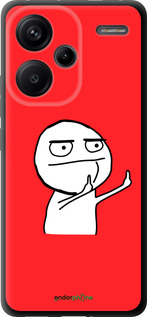 TPU чехол Мем для Xiaomi Redmi Note 13 Pro Plus 5g - 4578b-3400 изображение 