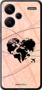 TPU чехол Путешествуй для Xiaomi Redmi Note 13 Pro Plus 5g - 4607b-3400 изображение 