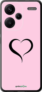TPU чехол Сердце 1 для Xiaomi Redmi Note 13 Pro Plus 5g - 4730b-3400 изображение 